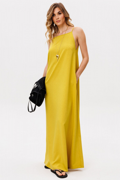 Сарафан EOLA 2871 горчица - фото 1