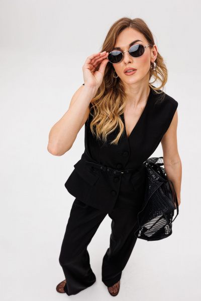 Брюки EOLA 2870 черный - фото 3