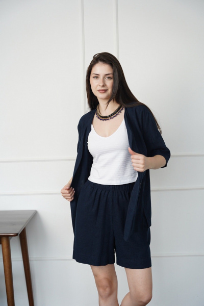 Рубашка, шорты Купалинка 601301.164 синий - фото 9