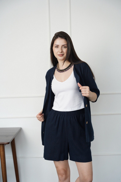 Рубашка, шорты Купалинка 601301.164 синий - фото 8