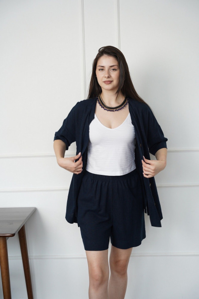 Рубашка, шорты Купалинка 601301.164 синий - фото 7