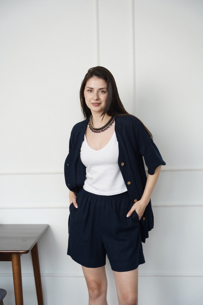 Рубашка, шорты Купалинка 601301.164 синий - фото 6