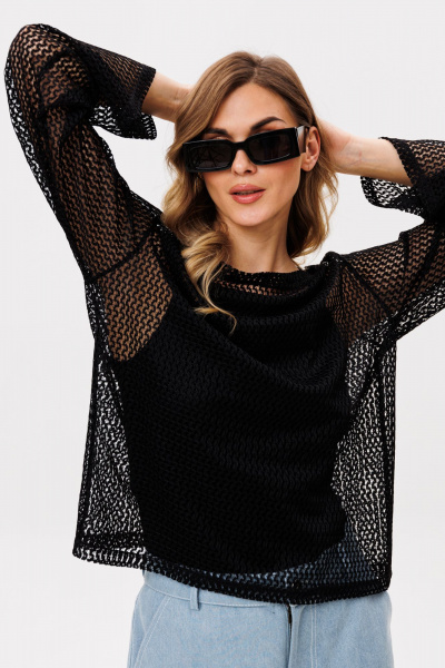 Блуза EOLA 2864 черный - фото 7