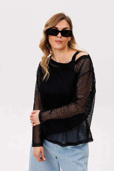 Блуза EOLA 2864 черный - фото 6