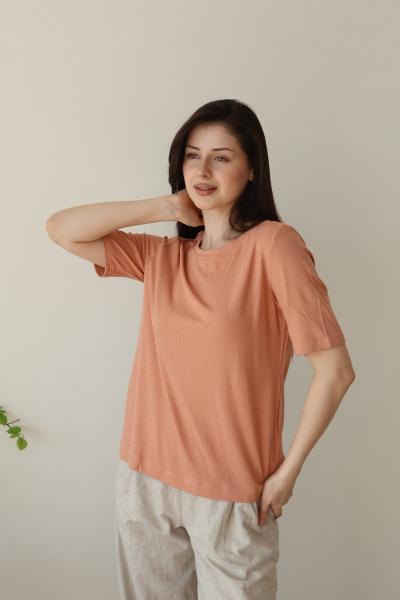 Футболка Купалинка 648027.158-164 бежевый - фото 2