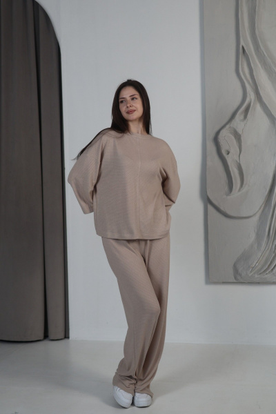 Брюки, джемпер Купалинка 677501.170-176 бежевый - фото 8