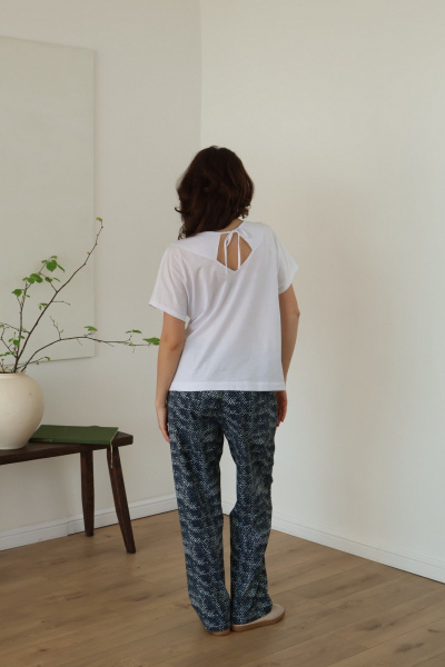 Брюки, футболка Купалинка 684205.170-176 к.белый,набивка - фото 3