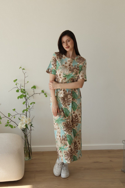 Джемпер, юбка Купалинка 685000.158-164 набивка - фото 7