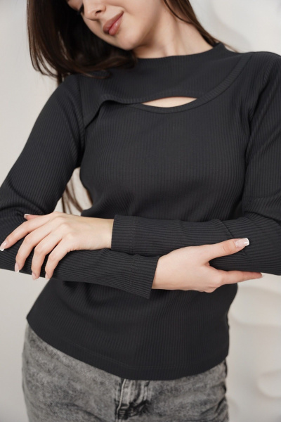 Джемпер Купалинка 685800.158-164 черный - фото 8