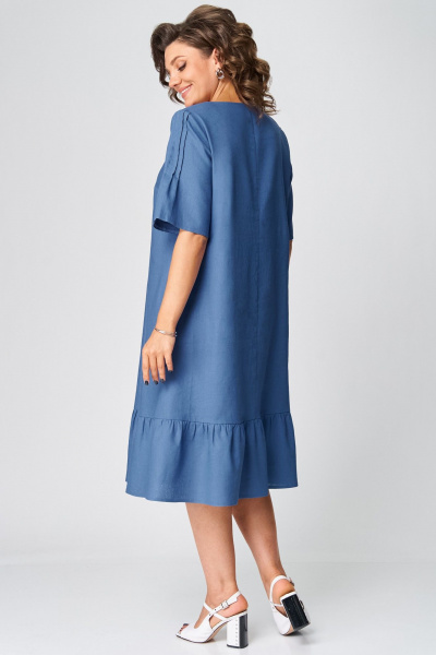 Платье Мишель стиль 1280 индиго - фото 8