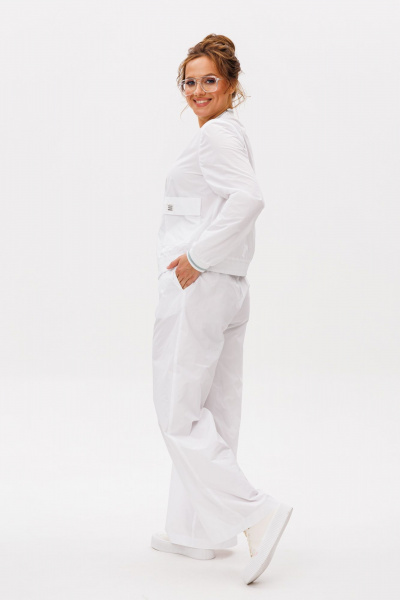Брюки, бомбер Mubliz 264 белый - фото 3