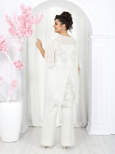 Блуза, брюки Ninele 6050 молочный - фото 2