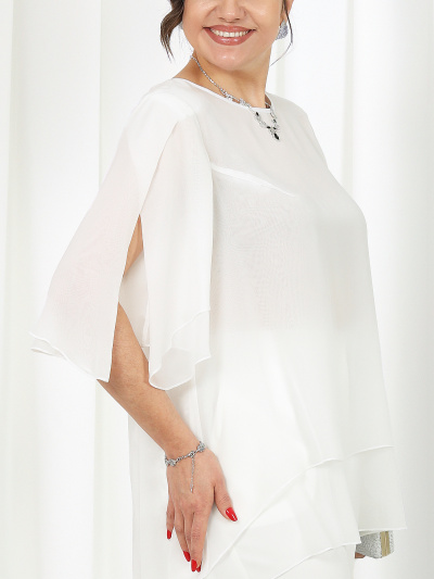 Блуза, брюки Ninele 6050 молочный - фото 7