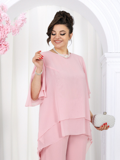 Блуза, брюки Ninele 6050 розовый - фото 4