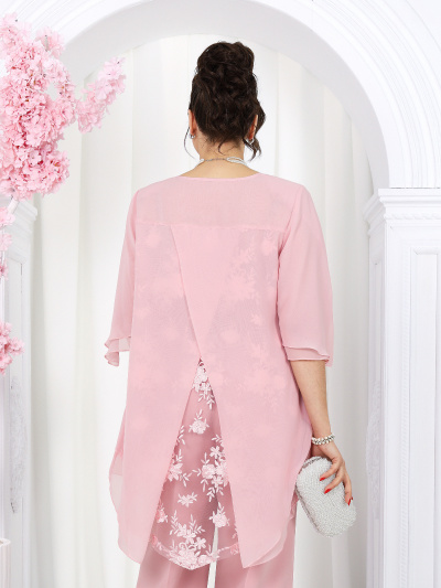 Блуза, брюки Ninele 6050 розовый - фото 8