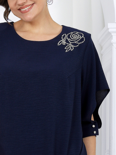 Брюки, туника Ninele 6051 синий - фото 11