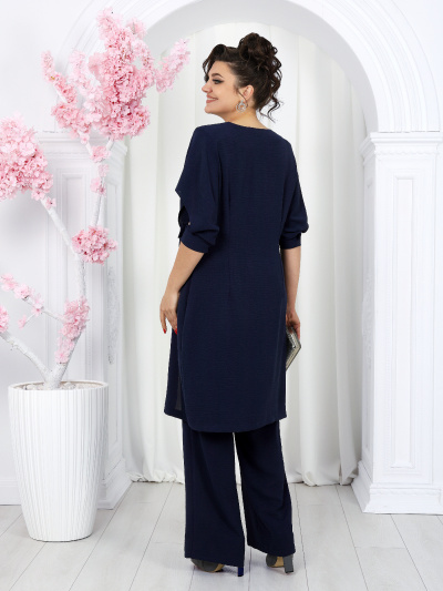 Брюки, туника Ninele 6051 синий - фото 19