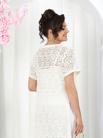 Блуза, брюки, туника Ninele 6055 молочный - фото 11