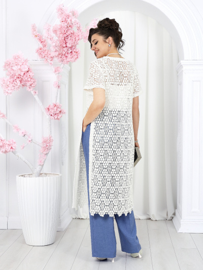 Блуза, брюки, туника Ninele 6055 небесный - фото 9