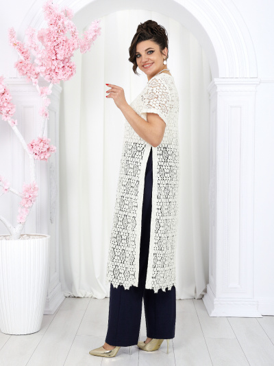 Блуза, брюки, туника Ninele 6055 синий - фото 5