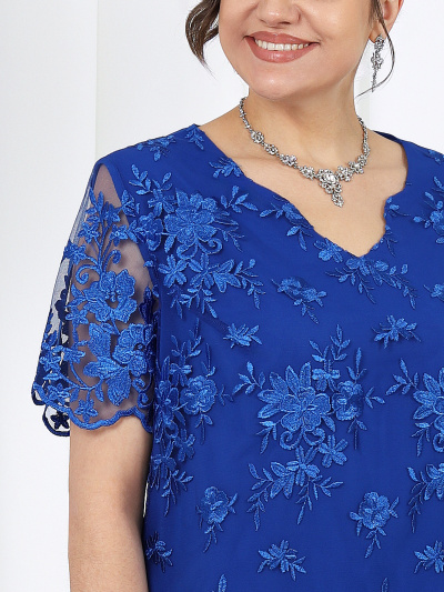 Блуза, брюки, кардиган Ninele 6066 василек - фото 13