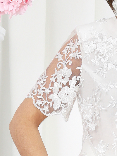 Блуза, брюки, кардиган Ninele 6066 молочный - фото 9