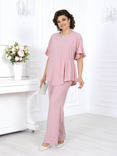 Блуза, брюки Ninele 7493 розовый - фото 11