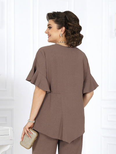 Блуза, брюки Ninele 7493 светло-коричневый - фото 19
