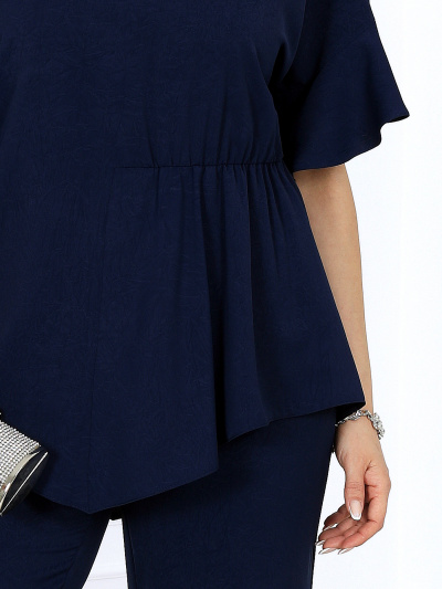 Блуза, брюки Ninele 7493 синий - фото 9
