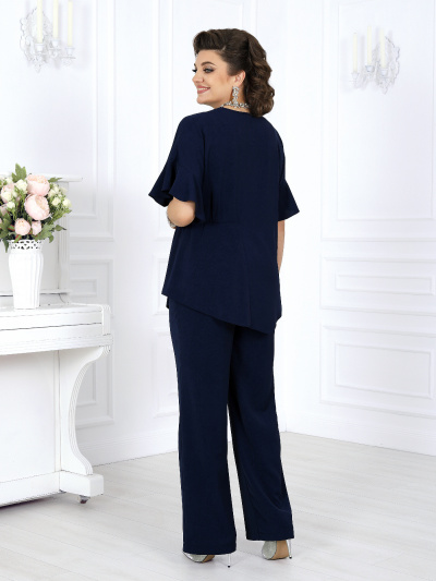 Блуза, брюки Ninele 7493 синий - фото 13