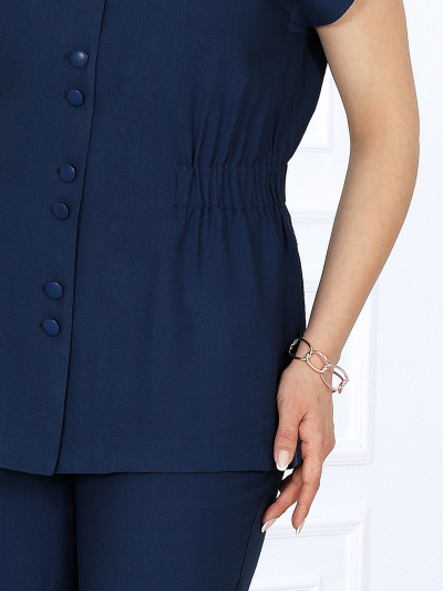 Блуза, брюки Ninele 7494 синий - фото 13