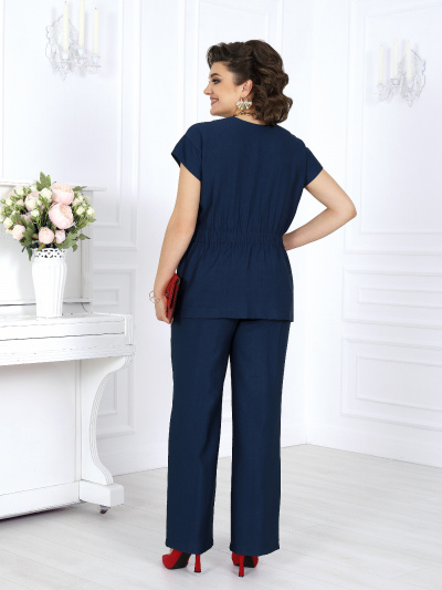 Блуза, брюки Ninele 7494 синий - фото 15