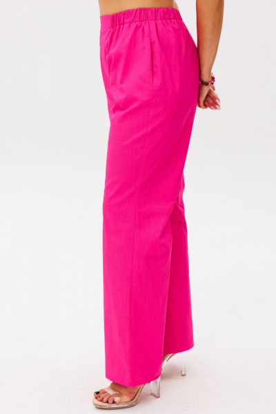 Брюки, кардиган Anelli 1597 малиновый_щербет - фото 19