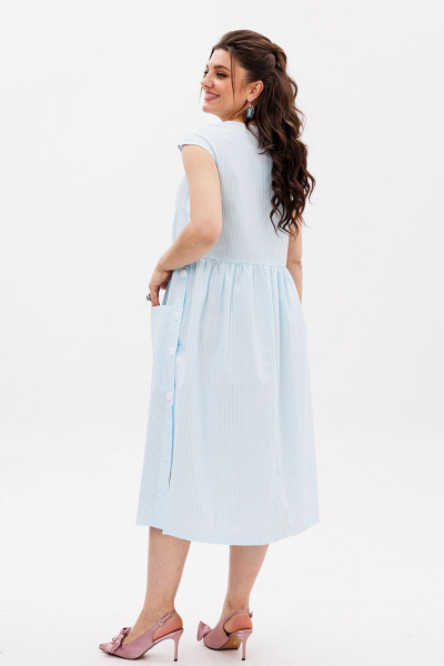 Платье Anelli 1059 облако - фото 7