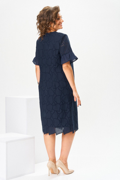 Платье Romanovich Style 1-2802 синий - фото 9