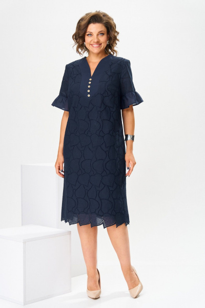 Платье Romanovich Style 1-2802 синий - фото 1