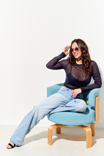 Джемпер FOXY FOX 1807 синий - фото 9