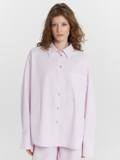 Блуза Mark Formelle 122976/24-32795П-9 розово_голубая_полоска - фото 2