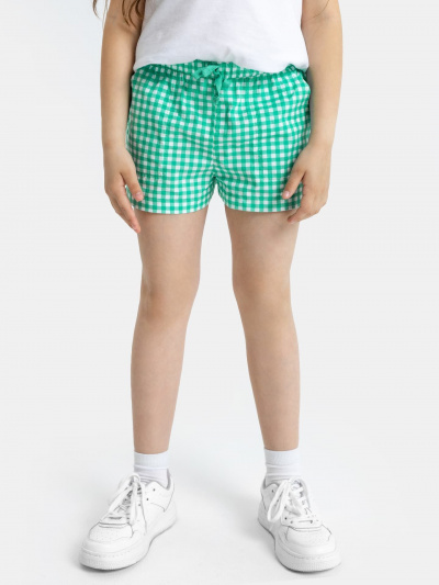 Шорты Mark Formelle 137724/22/22805П-9 зеленая_клетка_виши - фото 2