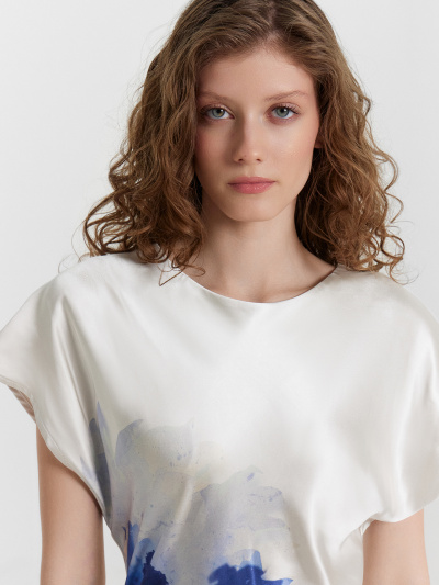 Платье Mark Formelle 152672/24-ОБР31905П-9 сублимация_цветы_на_молочном_010.1_Сублимация - фото 5