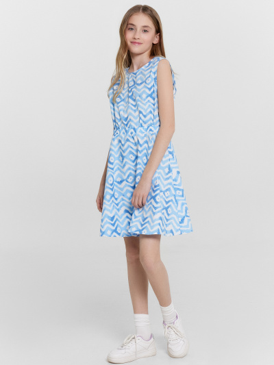 Сарафан Mark Formelle 177743/24-33354П-9 зигзаги_на_белом - фото 2