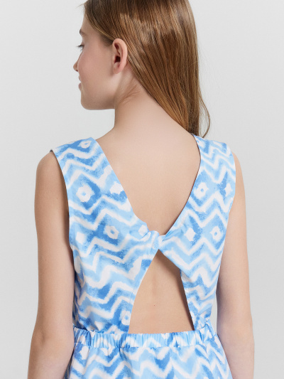 Сарафан Mark Formelle 177743/24-33355П-9 зигзаги_на_белом - фото 6