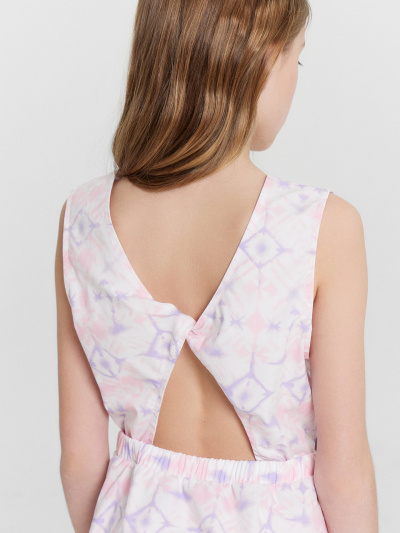 Сарафан Mark Formelle 177743/24-33355П-9 розовые_разводы_на_белом - фото 7