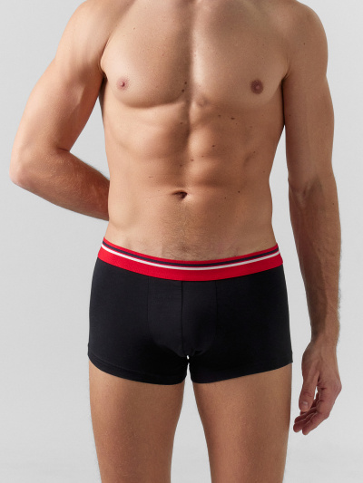 Трусы Mark Formelle 411124-4/25-5139Ц-5 серый_меланж_4306_А_п.голубой_неви_черный - фото 8