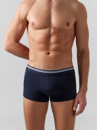 Трусы Mark Formelle 411124-4/25-5139Ц-5 серый_меланж_4306_А_п.голубой_неви_черный - фото 10