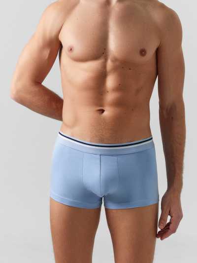 Трусы Mark Formelle 411124-4/25-5139Ц-5 серый_меланж_4306_А_п.голубой_неви_черный - фото 11