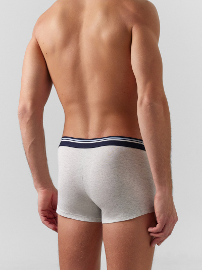 Трусы Mark Formelle 411124-4/25-5139Ц-5 серый_меланж_4306_А_п.голубой_неви_черный - фото 13