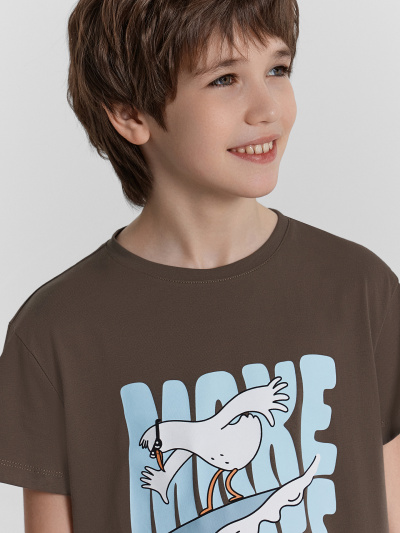 Футболка, шорты Mark Formelle 563322-1/24-32078ПП-0 торф_печать_Печать - фото 6