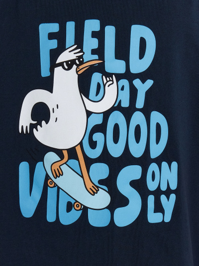 Футболка, шорты Mark Formelle 563322/25-35952ПП-0 неви_печать_1_сл_на_пол - фото 7