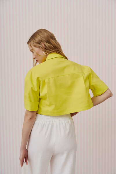 Рубашка Lokka 1671 салатовый - фото 9